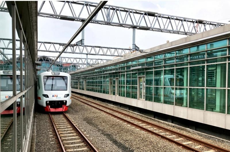 Commuter Line Bandara Soekarno-Hatta. (Ist)