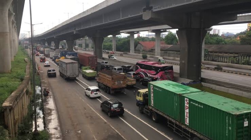 Ilustrasi Tol Bekasi Timur.