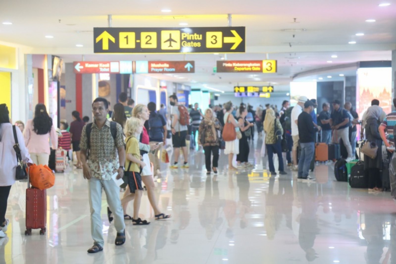 Suasana di salah satu Bandara Angkasa Pura I