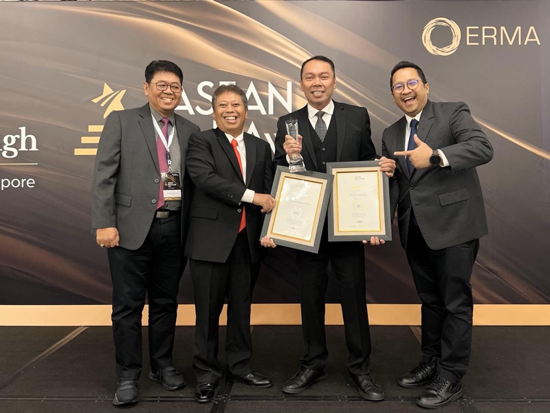 Jasa Raharja berhasil meraih apresiasi bergengsi di tingkat Asia Tenggara, dengan menyabet penghargaan di bidang manajemen risiko kategori ASEAN GRC Award dan Public Initiative Award, dalam ajang ASEAN Risk Awards (ARA) 2023.