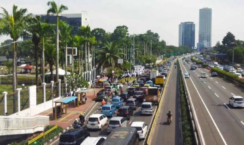 Pihak kepolisian akan menggunakan jalur arteri untuk mengurai kemacetan.