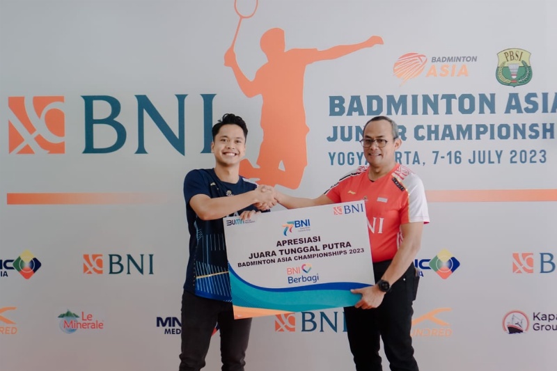 Penghargaan bagi atlet Indonesia dari BNI