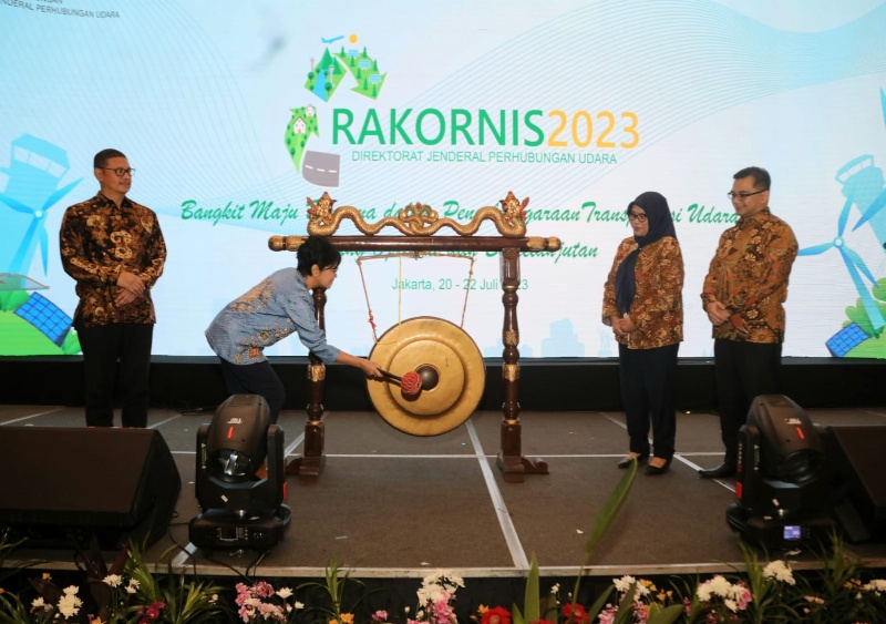 Pembukaan Rakornis Ditjen Hubud