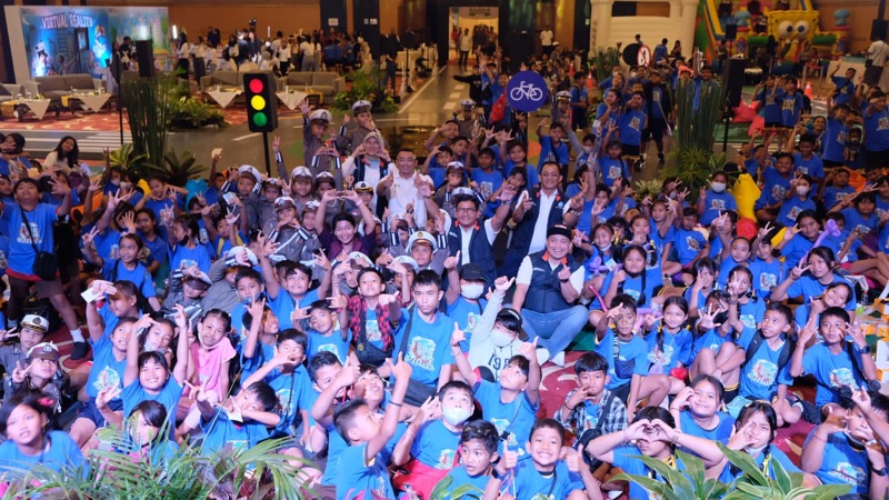 Bertepatan dengan peringatan Hari Anak Nasional, Jasa Raharja meluncurkan program kampanye keselamatan berlalu lintas bersama Road Safety Ranger Kids chapter Denpasar.