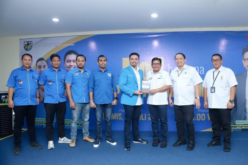 Jasa Raharja bersama Komite Nasional Pemuda Indonesia (KNPI), sebagai organisasi kepemudaan nasional, menjalin kerja sama dalam peningkatan keselamatan lalu lintas.