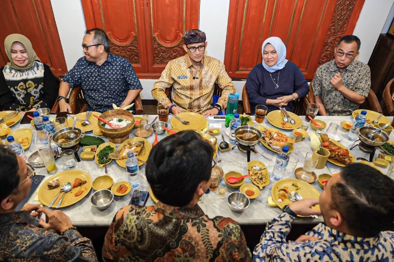 Menparekraf Sandiaga Uno dinner meeting dengan investor Malaysia