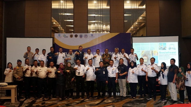 Sosialisasi tarif baru penyeberangan di Palembang