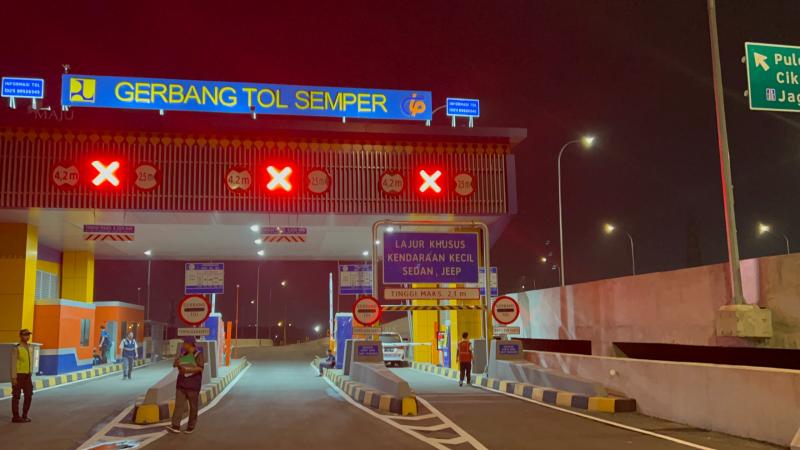 JTCC Terapkan Sistem Refund di Gerbang Tol Semper. foto:istimewa/SPSL