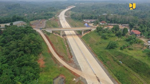 Tol Serang-Panimbang Seksi 2 dan 3 ditargetkan tuntas 2024. (Dok. Kementerian PUPR)