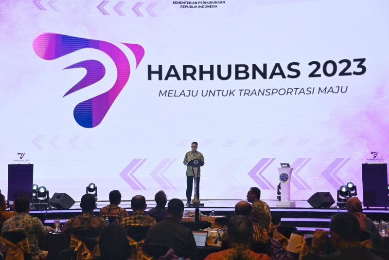 Peluncuran logo Harhubnas 2023