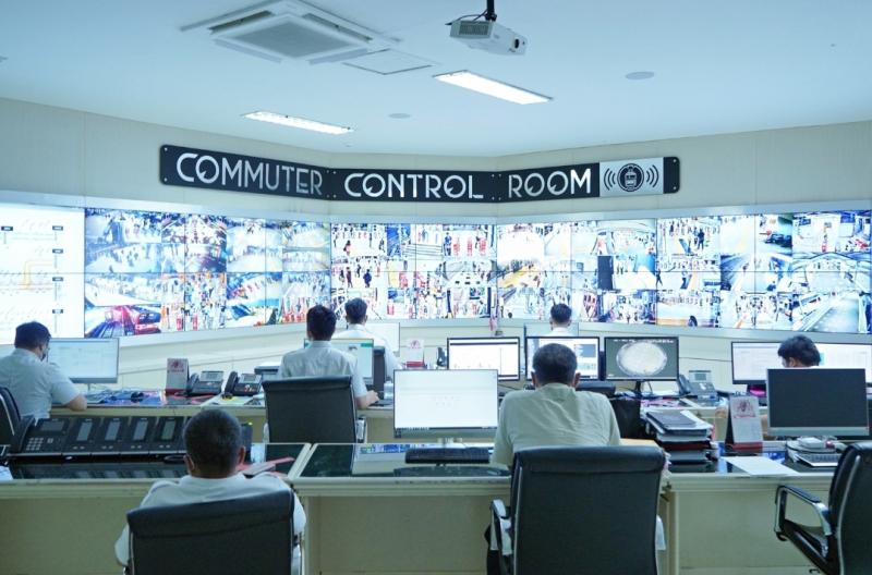 Ruang control CCTV Analytic KAI Commuter.(Foto:KAI Commuter)