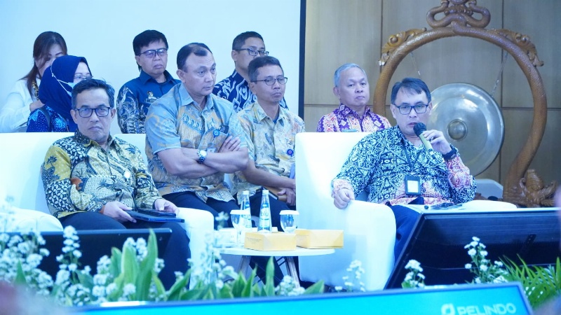 Plt. Dirjen Perhubungan Laut Capt. Antoni Arif Priadi saat  berbicara di Breakfast Meetinh