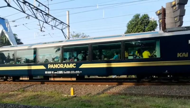 Gerbong kereta panoramic. (Istimewa)