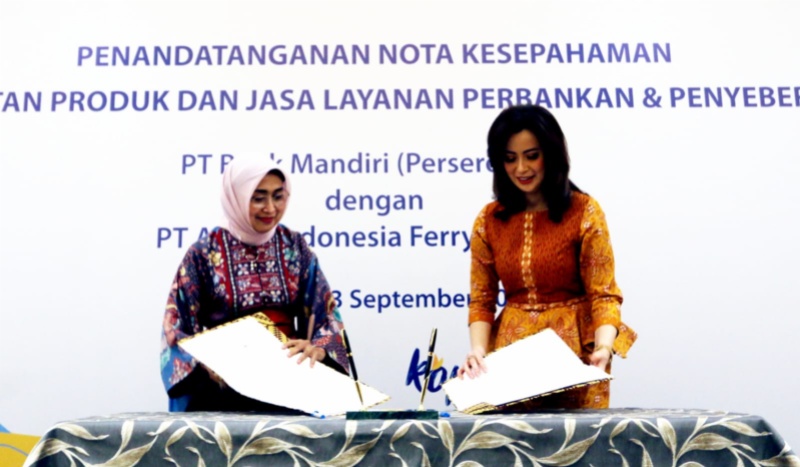 Kerja sama strategis ASDP dan Bank Mandiri
