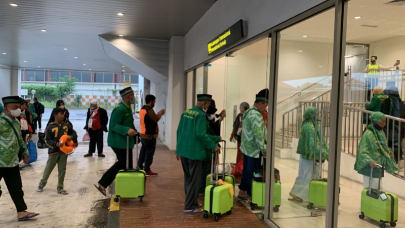 Suasana di terminal 3 internasional Bandara Soekarno-Hatta (dok)