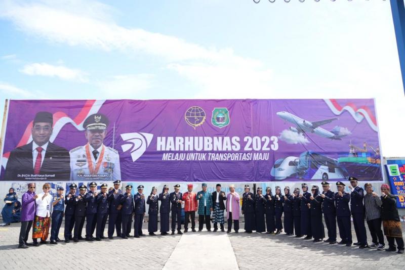 Upacara Harhubnas di Ternate, Foto:istimewa/KSOP Ternate