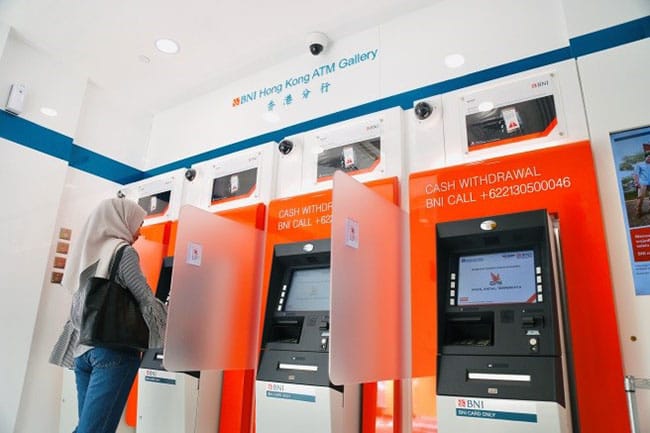 ATM BNI di Hong Kong