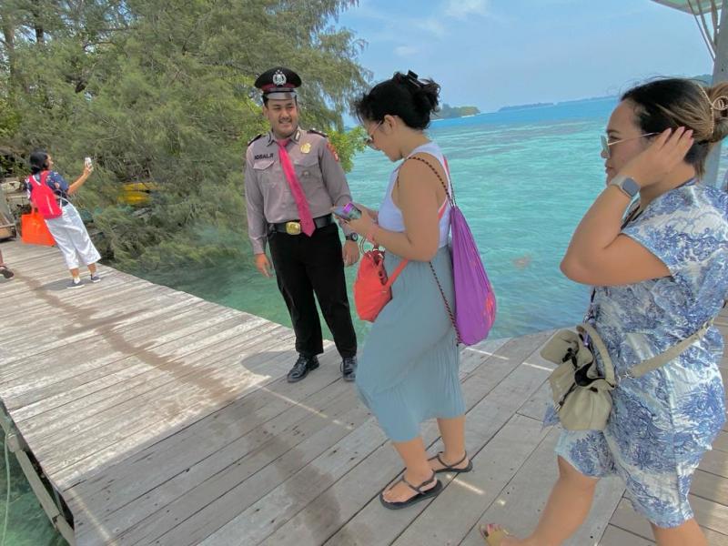foto:humaspolreskepulauanseribu
