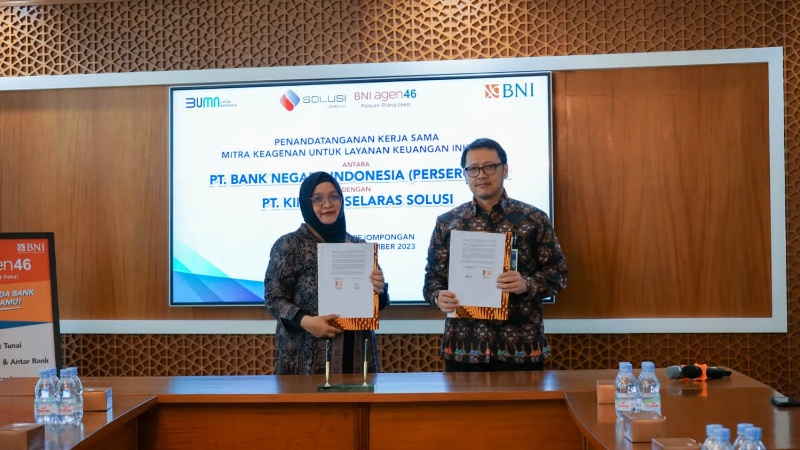 Kerja sama BNI dan Kinarya Selaras Solusi