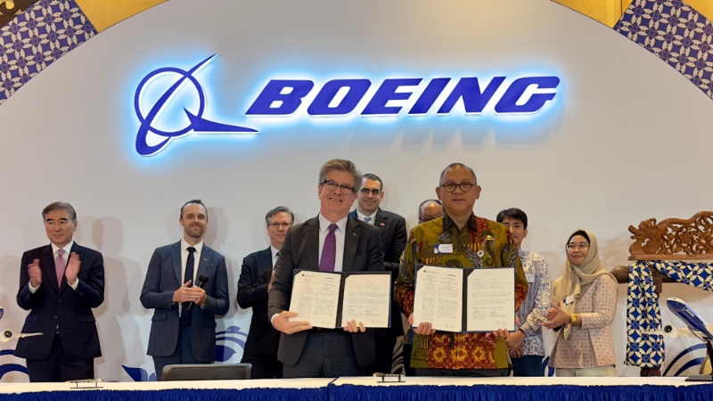 Boeing-Ditjen Hubud kerja sama peningkatan penerbangan