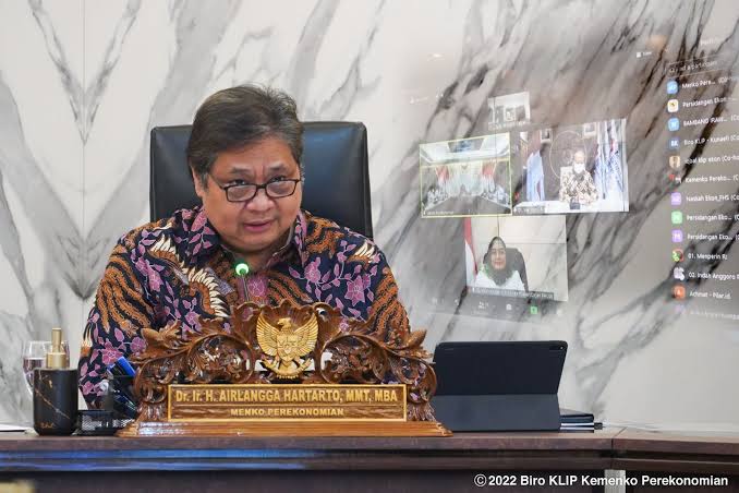 Menteri Koordinator Bidang Perekonomian Airlangga Hartarto. Foto: Dokumentasi Humas Kemenko Perekonomian