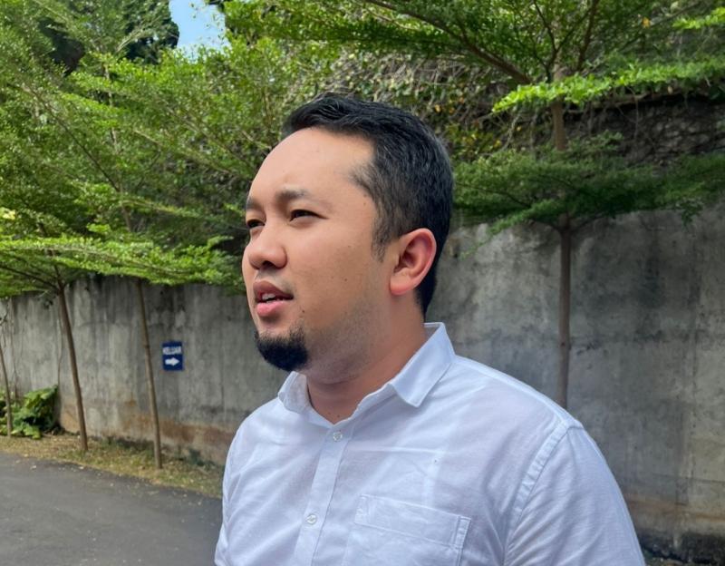 Ketua Umum Serikat Karyawan PT Angkasa Pura II (SEKARPURA II) Aziz Fahmi Harahap.