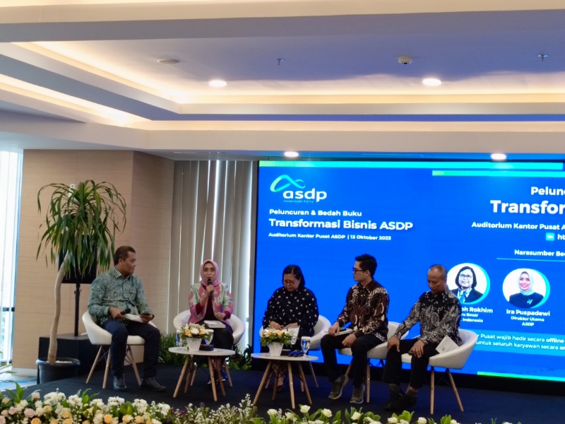 Peluncuran dan Bedah Buku Transformasi Bisnis ASDP