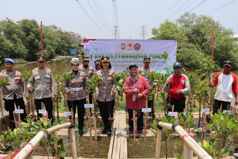 Foto:istimewa/polreskawasanpelabuhantjpriok