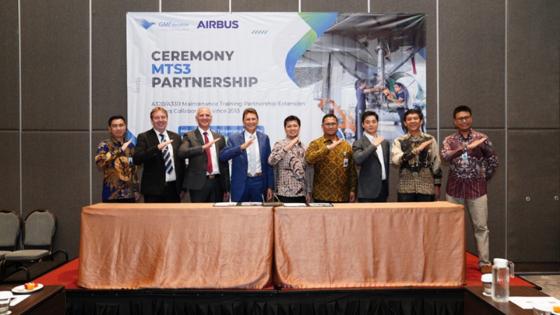 Kerja sama GMF dan Airbus