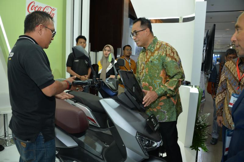 Menhub di Konferensi Energy Transition Conference & Exhibition 2023