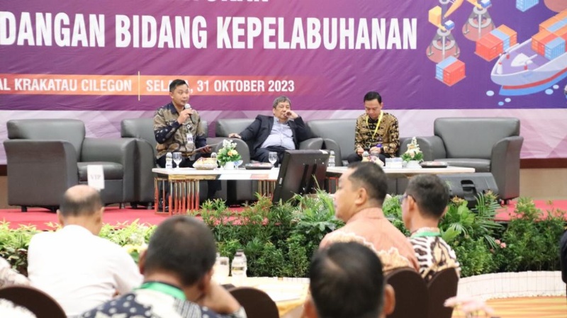 Sosialisasi kepelabuhanan KSOP Banten