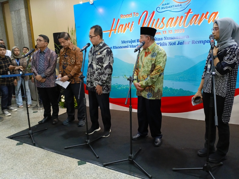 Konferensi pers Hari Nusantara