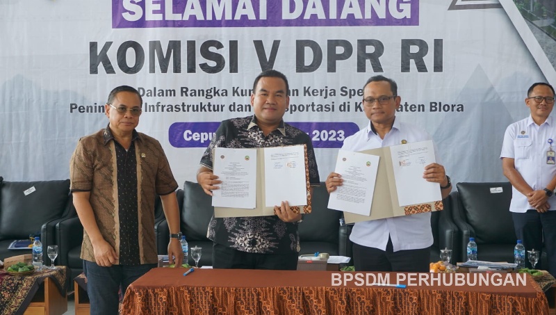 Kerja sama BPSDMP dan Pemkab Blora