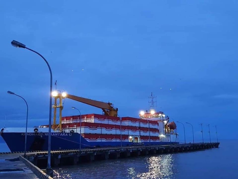 Kapal tol laut yang dioperasikan Djakarta Dlloyd