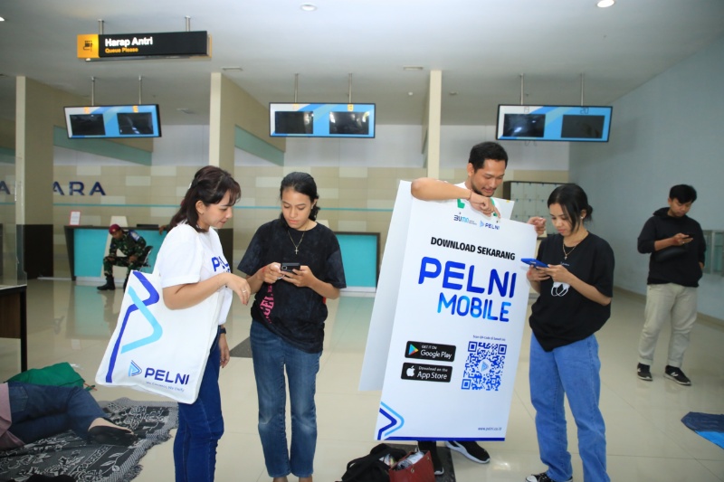 Sosialisasi pemesanan tiket Pelni via aplikasi