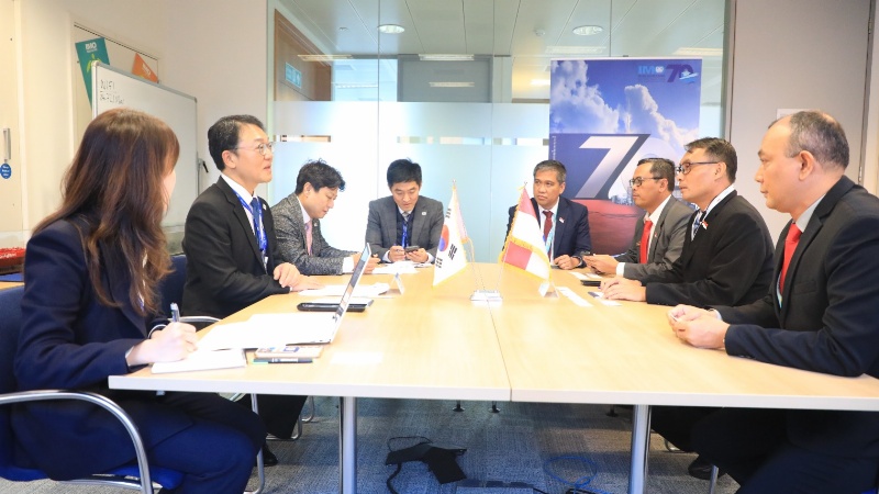 Pertemuan bilateral Indonesia dan Korea