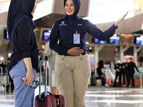 Layanan SDM di Bandara Angkasa Pura. iI