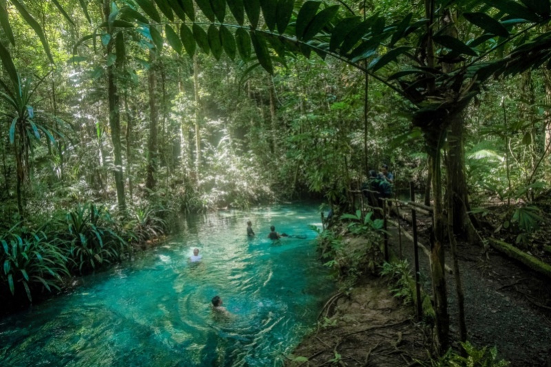 Kali Biru Genyem Papua