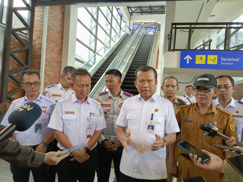 Plt Kepala BPTJ usai tinjau Skybrigde Bojong Gede