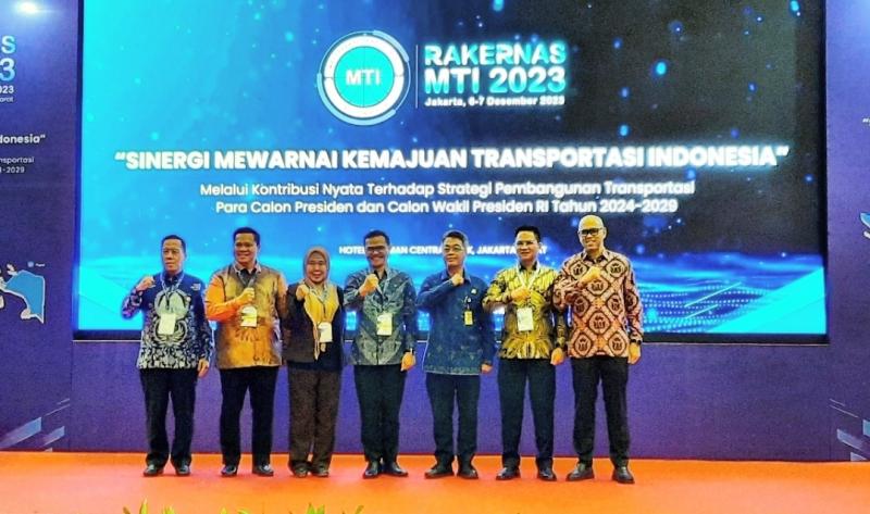 Pembukaan Rekernas MTI 2023 di Pullman Hotel Jakarta pada Rabu (6/12/2023).