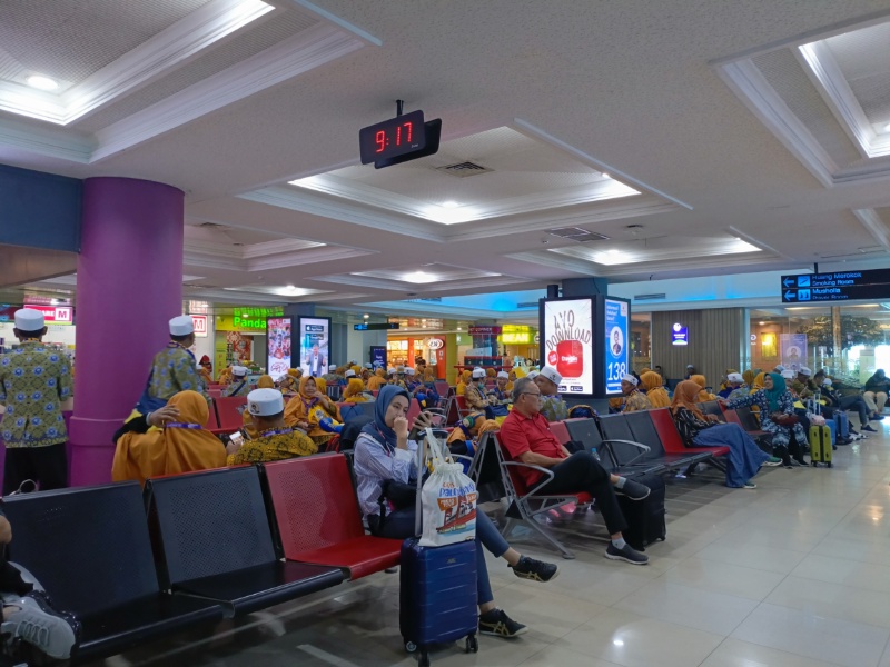 Suasana di Bandara Angkasa Pura II