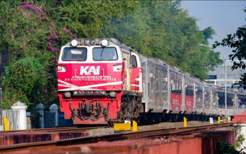 Kereta api jarak jauh. (Foto/dok.KAI)