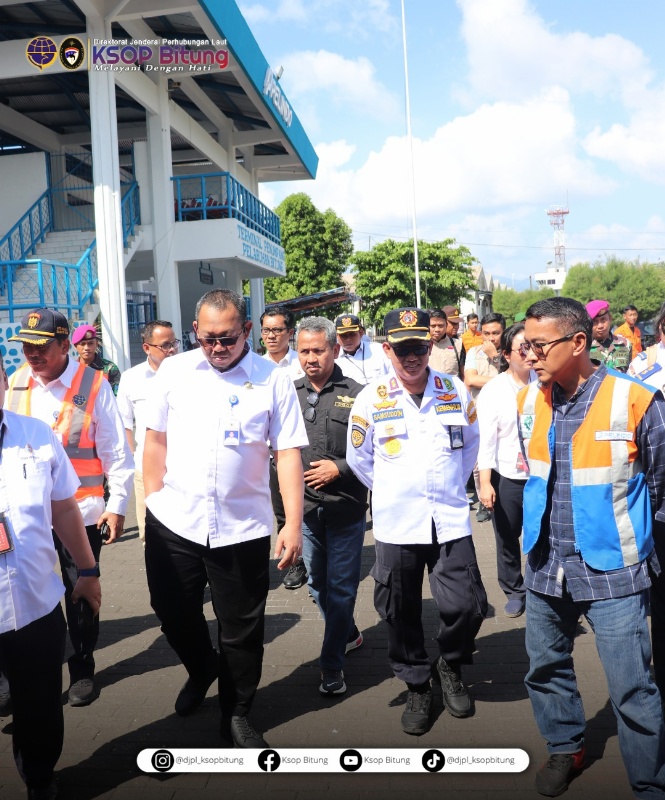 Peninjauan Posko di Pelabuhan Bitung