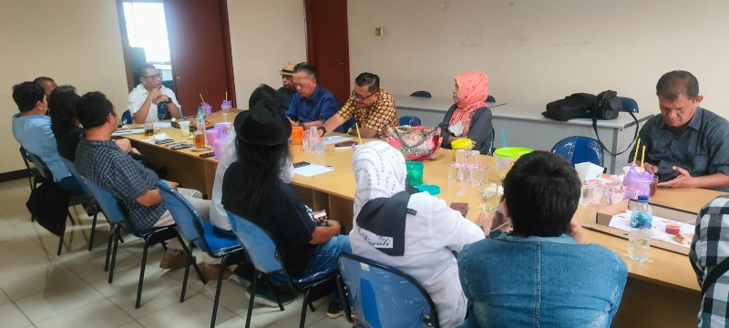 Rapat penetapan Pantia  jelang pemilihan Ketua PWI Jaya