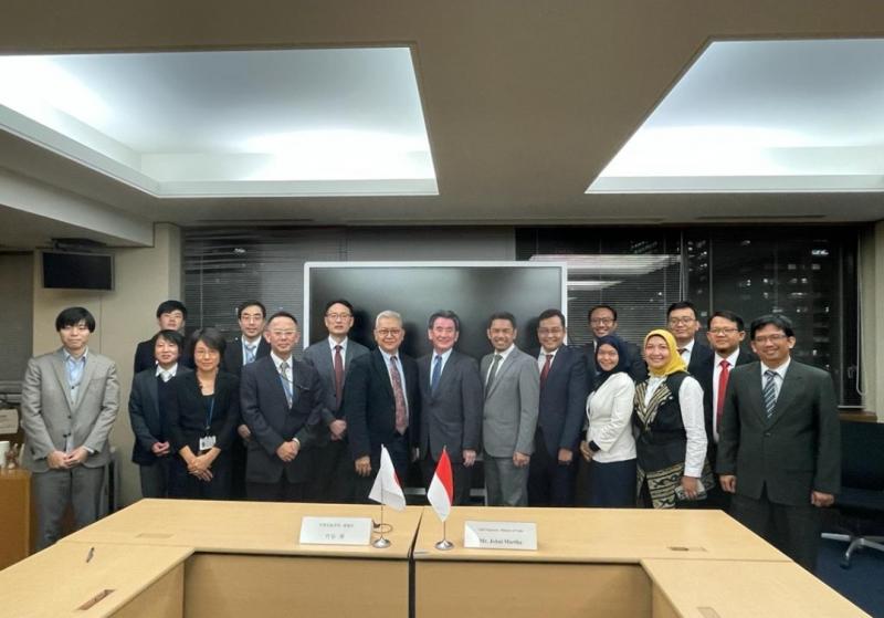 Pertemuan Intersesi antara Delegasi Indonesia dengan Kementerian Luar Negeri Jepang terkait   Penyelesaian Perundingan Perubahan Protokol Indonesia – Japan Economic Partnership Agreement (IJEPA) yang diadakan di Tokyo – Jepang.