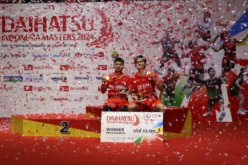 Kemenangan Indonesia di ajang Daihatsu Indonesia Master 
