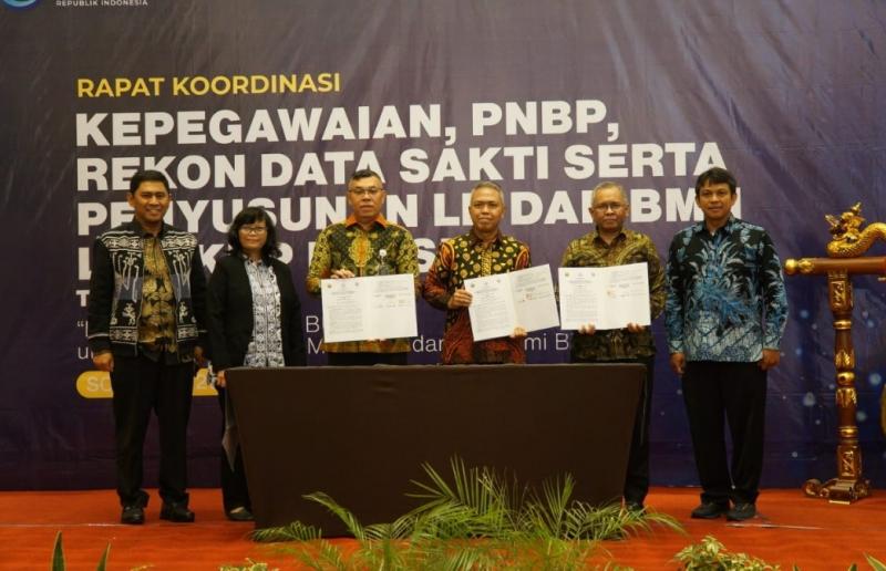 Rapat Koordinasi (Rakor) Kepegawaian, PNBP, Rekon Data Sakti, serta Penyusunan Laporan Keuangan dan Barang Milik Negara Lingkup BPPSDM Tahun 2024, yang diselenggarakan, 24-26 Januari 2024, di Solo, Jawa Tengah.