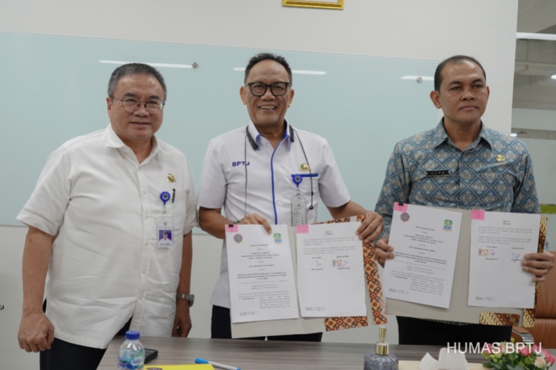 MoU BPTJ dan Walikota Bekasi untuk BTS