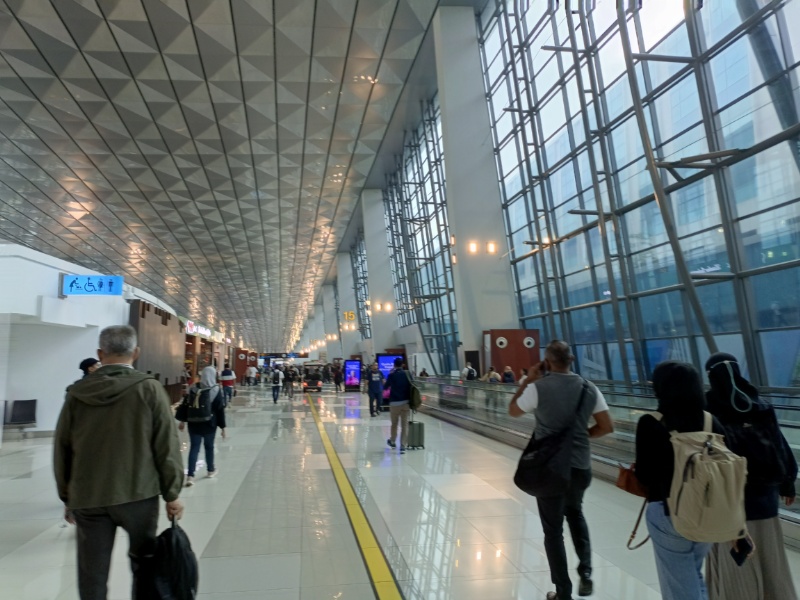 Suasana di Bandara Angkasa Pura II