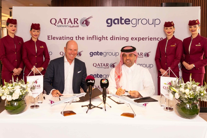 Kerja sama Qatar Airways dan Gategroup